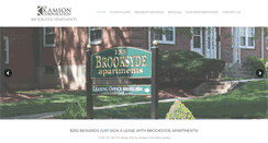 Desktop Screenshot of brooksydeapts.com